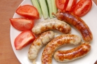 Колбаски куриные в кишке