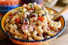 Мексиканский салат с макаронами