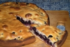 Бисквит с черникой