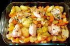 Курица с картошкой