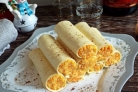 Закусочные сырные трубочки
