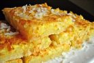 Лимонно-кокосовый пирог