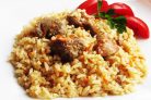 Плов со свининой в казане