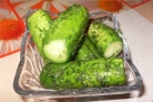 Соленые огурцы за час