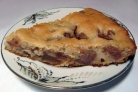 Шарлотка из сушеных яблок