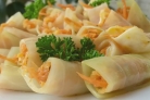 Голубцы с морковкой по-корейски в квашеной капусте