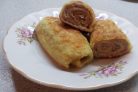 Картофельные рулетики с фаршем