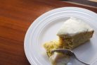 Лимонный пирог с глазурью