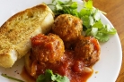 Мясные шарики в духовке
