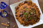 Тушеная баранина с кускусом
