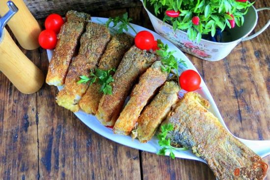 рыба с помидорами-чери