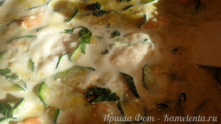 Приготовление рецепта Паста с креветками и цукини шаг 7