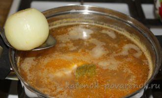 Гречневый суп с куриным филе - шаг 12