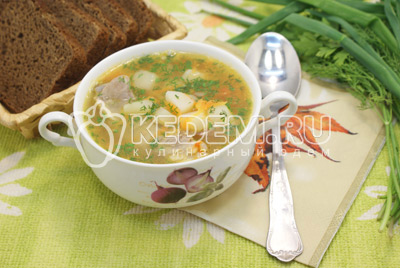 Суп с рёбрышками