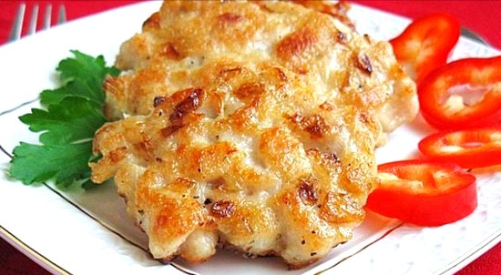 Рубленые куриные котлеты