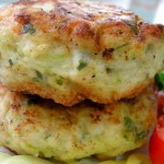 Куриные котлеты с кабачками
