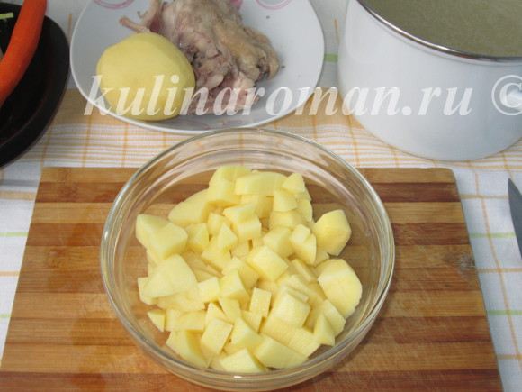 овощной суп с курицей овощной суп с курицей