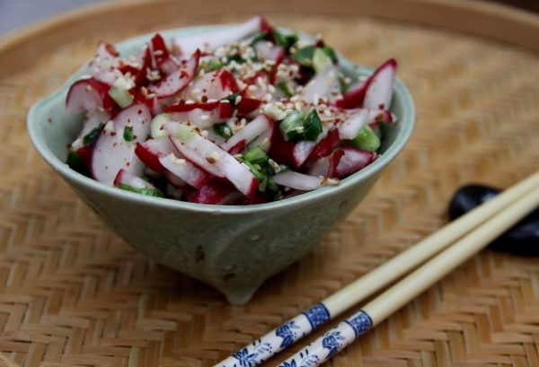 Маринованный редис по-корейски
