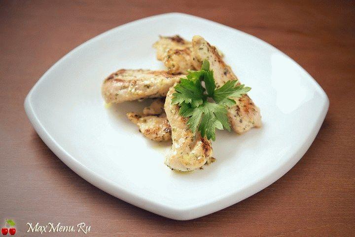 Фото Рецепт жареной курицы в майонезном соусе