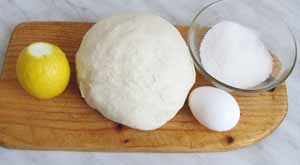 Необходимые продукты Ингредиенты для рулета с лимоном из дрожжевого теста
