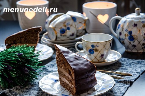 Настоящий вкус советской классики Классический рецепт торта Прага с шоколадной глазурью