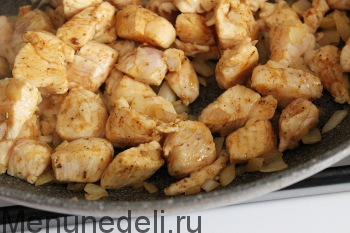 Картофельная бабка с курицей Картофельная бабка с курицей