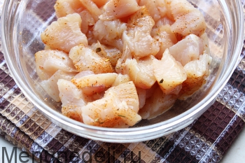 Картофельная бабка с курицей Картофельная бабка с курицей