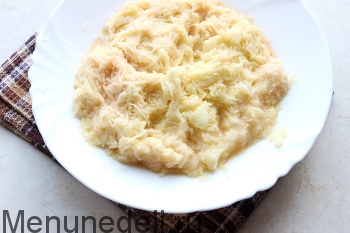 Картофельная бабка с курицей Картофельная бабка с курицей