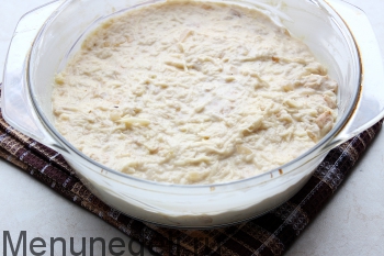 Картофельная бабка с курицей Картофельная бабка с курицей