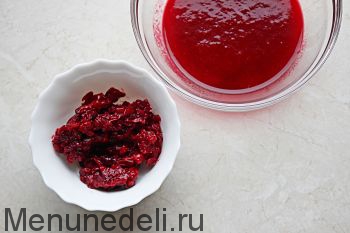 Желе из клюквы Желе из клюквы