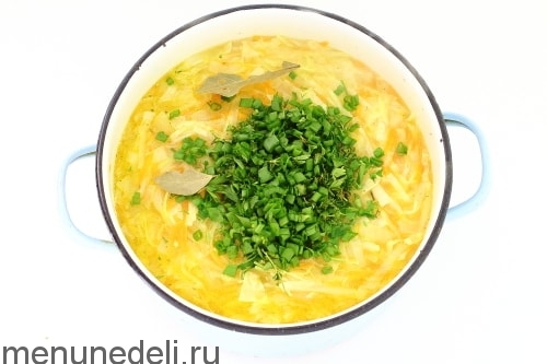 Луковый суп с капустой Луковый суп с капустой