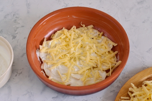 Вкусная картошечка в чесночно-сметанном соусе Вкусная картошечка в чесночно-сметанном соусе