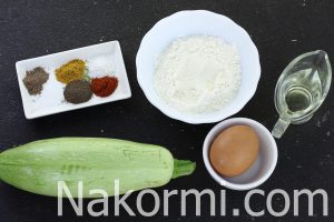 Кабачки, жаренные с яйцом
