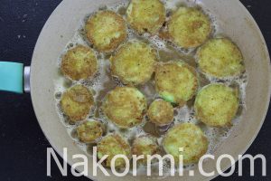 Кабачки, жаренные с яйцом