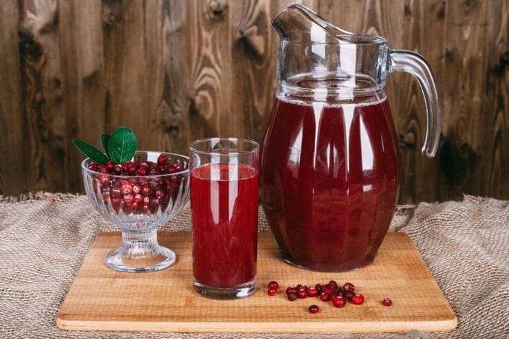 клюквенный морс рецепт из замороженных ягод