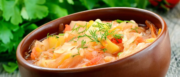 классические щи из квашеной капусты