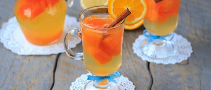 Компот из тыквы с лимоном