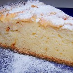 Домашний манно-яблочный пирог