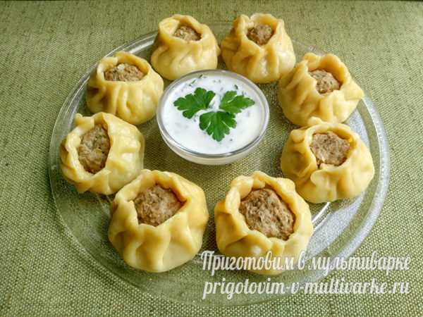 лепим манты красиво