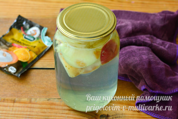 персиковый компот