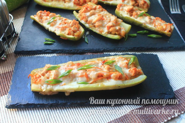 Запеченные лодочки