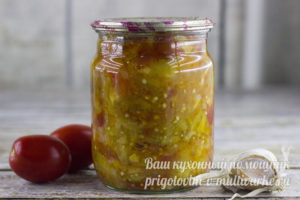 Салат из баклажанов