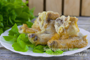Куриные крылья с хрустящей корочкой