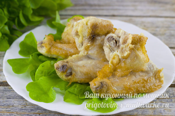 куриные крылышки в кляре