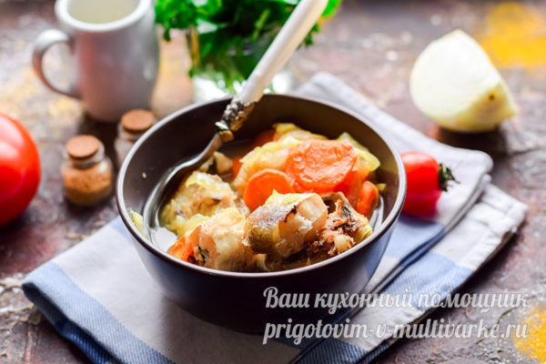 минтай в рукаве в духовке