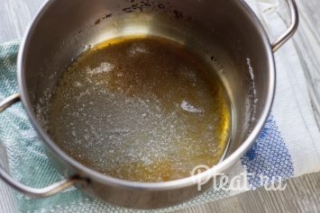 Шоколадный мусс с карамелью Шоколадный мусс с карамелью