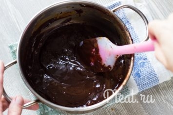 Шоколадный мусс с карамелью Шоколадный мусс с карамелью