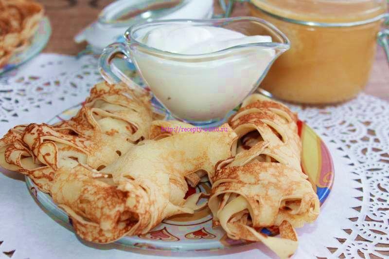 блины на молоке
