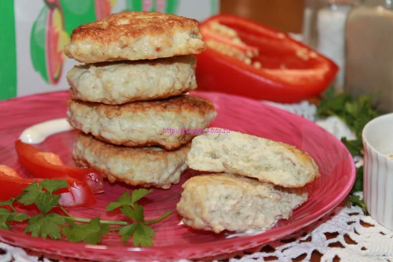 готовые котлеты с овсянкой