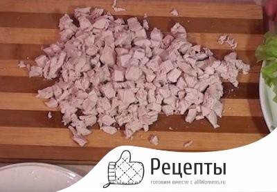 Пошаговый рецепт салата «Мужской каприз» с курицей 1527544522_2